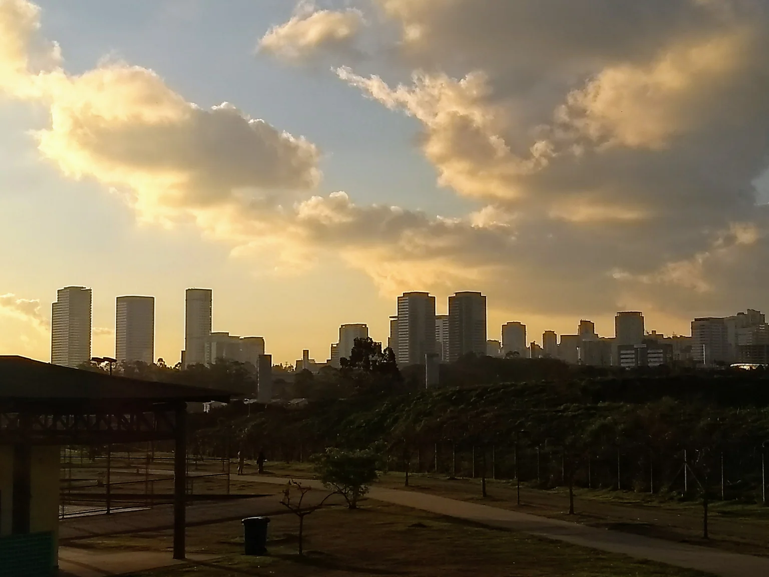 Vista de Alphaville, na Grande São Paulo